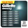 Gillette Mach3 Men's Razor Blades, Pack of 20 Refill Blades view 1