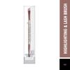 Swiss Beauty Powder Brush Highlighting & Lash Brush, Silver view 2