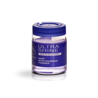 Lendan Ultra Shine Recovery Diamond Powder, Jojoba Oil and Grape Seed Extract, 610 ml Ampoules