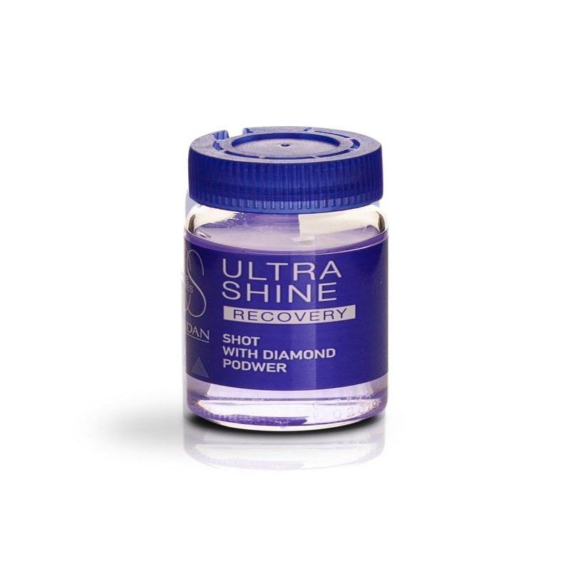 Lendan Ultra Shine Recovery Diamond Powder, Jojoba Oil and Grape Seed Extract, 610 ml Ampoules