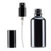 YIZHAO Black Glass Spray Bottles 2oz, with Small Fine Mist Spray, Metal Cap, Refillable for Essential Oil,Travel,Cleaning,Perfume,Aromatherapy,Makeup  6 Pcs view 4