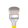 Bdellium Tools Professional Makeup Brush - Studio Series 972 Large Rounded Double Dome Blender - With Soft Synthetic Fibers, For Foundation Application & Blending (Yellow, 1pc) view 2