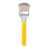 Bdellium Tools Professional Makeup Brush - Studio Series 972 Large Rounded Double Dome Blender - With Soft Synthetic Fibers, For Foundation Application & Blending (Yellow, 1pc) view 3