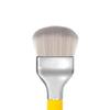 Bdellium Tools Professional Makeup Brush - Studio Series 972 Large Rounded Double Dome Blender - With Soft Synthetic Fibers, For Foundation Application & Blending (Yellow, 1pc) view 4