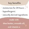 The Honest Company Mama Rock Bump Body Butter Moisturizing Stretch Mark Cream, Shea Avocado Oil, Vitamin E, Hypoallergenic and Dermatologist Tested, 4 oz view 4