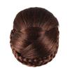 RemeeHi Stock Clip in Hairpiece Synthetic Beauty Updo Hair Piece for Women Light Brown view 1