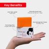 Kojie San Skin and Body Soap  Original Kojic Acid, Soap Bar with Coconut & Tea Tree Oil  3 x 65g Bars view 2