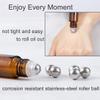 12 Pack 10ml Essential Oil Roller Bottles, with Stainless Steel Roller Balls, 10ml Amber Glass Roll on Bottles for Essential Oils, 1 Extra Roller Ball, 12 Labels, 1 Openers, 2 Droppers Included view 3