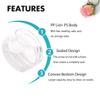 10 Gram Sample Containers with Lids, 10ML Sample Jars, 40 PCS Small Cosmetic Containers for Makeup, Lotion, Eye Shadow, Liquids, Powder, Lip Balms view 3