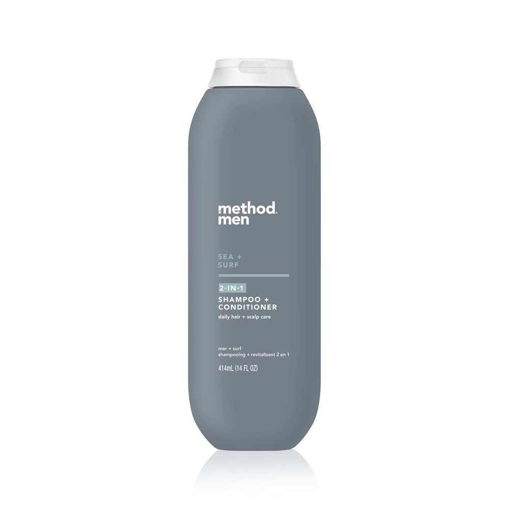Method Men 2-in-1 Shampoo + Condtioner, Sea + Surf, 14 Ounces