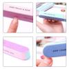 12pcs 6 Cuticle Nail Block Nail Filer and Buffer Nail Art Supplies Nail Sanding File Nail Brush 6 Way Nail Buffer Sanding Nail File mini Buffer Nail File Block Sanding bar Bulk view 2