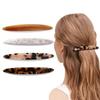 4 Pcs Large Hair Barrettes for Women Tortoise Shell Automatic Hair Barrettes for Thick Hair view 1