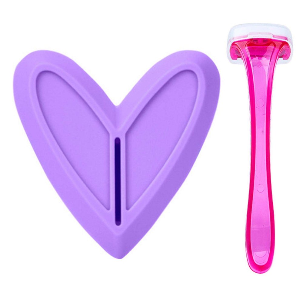 Ladies Bikini Trimmer, Hair and Private Special Bikini Shaving Mold, Secret Plastic Template ? Heart?