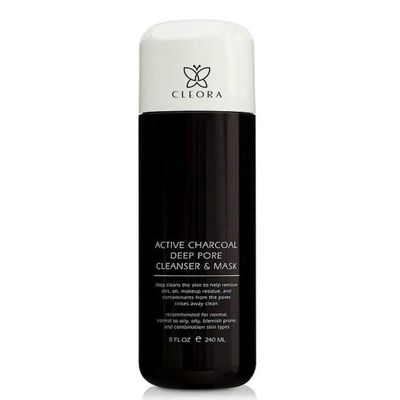 Active Charcoal Deep Pore Cleanser & Mask - 8fl. oz. - 240ml.