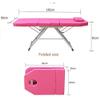 Portable Folding Massage Bed Folding Massage Bed Household Portable Beauty Bed Physical Therapy Massage Bed Moxibustion Massage Bed Beauty Bed Folding Massage Bed Fire Therapy Bed, Tattoo Bed, Physica view 3