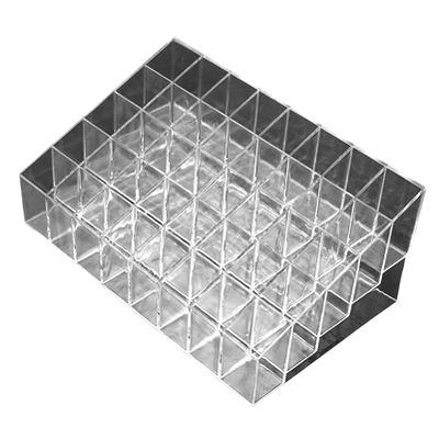 Flybloom Transparent Lipstick Display Stand Lipstick Holder Cosmetic Storage Box