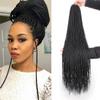 ZRQ 34 Inch 8 Packs Crochet Senegalese Twist Braids Hair Small Senegalese Twist Crochet Hair Micro Long Mambo Twist Crochet Braids For Black Women 40Strands/Pack(34"8packs,1b#) view 1