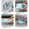 YXCKG Foot Soaking Bath Basin Foot Spa Thick Sturdy Plastic Foot Basin for Pedicure, Soaking Feet Foot Bath Foot Massaging Bucket for Women or Men (Color : Blue) view 2
