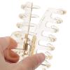FRCOLOR 5pcs Large Hair Claw Clips Acrylic Tortoise Hair Jaw Clips Double Row Hair Claw Clip for Women Girls view 2