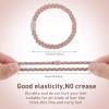 Chuangdi 12 Pieces Cotton Hair Ties Braided Elastic Hair Bands Ropes Braided Ponytail Holders Accessories for Women(Mixed Colors) view 2