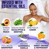 Aromatherapy Shower Steamers Set - Six Uplifting Relaxing Scents for Stress Relief - Perfect Self Care, Spa Experience for Women and Men - Ideal for Christmas Stocking Stuffers and Relaxation Gifts view 3