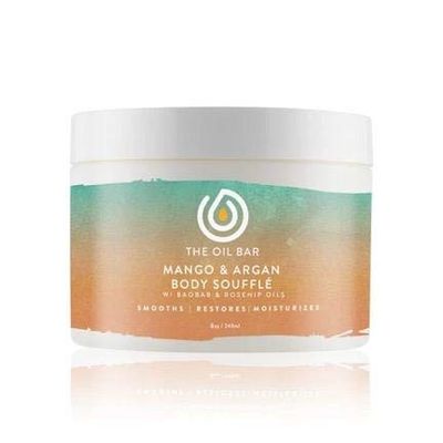 Black Raspberry Vanilla Scented Mango & Argan Body Souffle 8 oz.