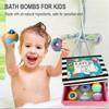 Bath Bombs for Girls  6 Organic Bath Bombs Gift Set with Natural Ingredients, Aromatherapy Bubble Bath Fizzy for Kids, Teens, Women  Skin Moisturizing Bathbombs for Girls Ages 8-12, Lush Spa Kit view 4