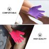 Healifty 8pcs Exfoliating Gloves for Body Scrubbing Deep Cleanse Dead Skin Gentle Shower Mitts for Men Women for Daily Bathing Routine Random Colors view 4