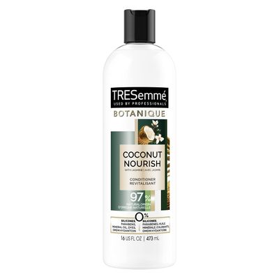 TRESemm Botanique Conditioner for Dry Hair And Damaged Hair Botanique Coconut Nourish 92% Natural Derived Ingredients with Professional Performance 16 fl oz