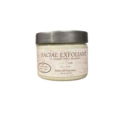 Mixed Tones Facial Exfoliant - Cruelty Free (Leaping Bunny Certified), Vegan, No added parabens, phthalates, or gluten - Naturally exfoliates with jojoba beads, Increases collagen production and reduces inflammation, Reduces pores, AHAs, Natural ref