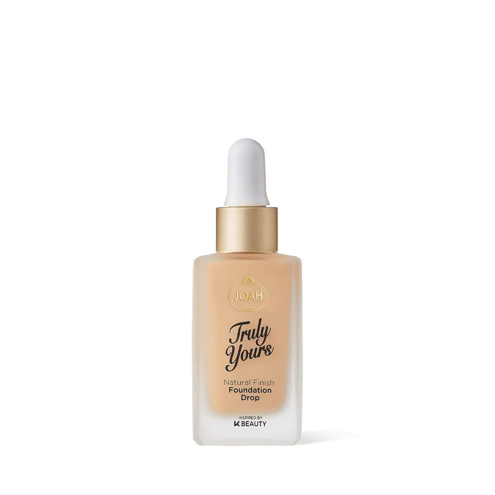 JOAH Truly Yours Natural Finish Foundation Drop - JLF210 Natural Beige (Pack of 1)