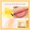 2PCS Cheese Design Cute Makeup PH Lip Balm&Lip mask, Color Changing Lipstick, Light Pink Lipstick, Magic Lipstick with Lip Brush, Pink Lip Balm Lip Gloss for Girls Pink Lips(#2) view 2