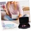 Beaupretty Portable Storage Case Bottle Holder for Travel Shockproof Design for Bottles Organizer for Essential Oils and Perfume view 3