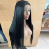 13x6 Lace Front Wig African Wig Black Long Straight Hair for Women Synthetic Wig view 4