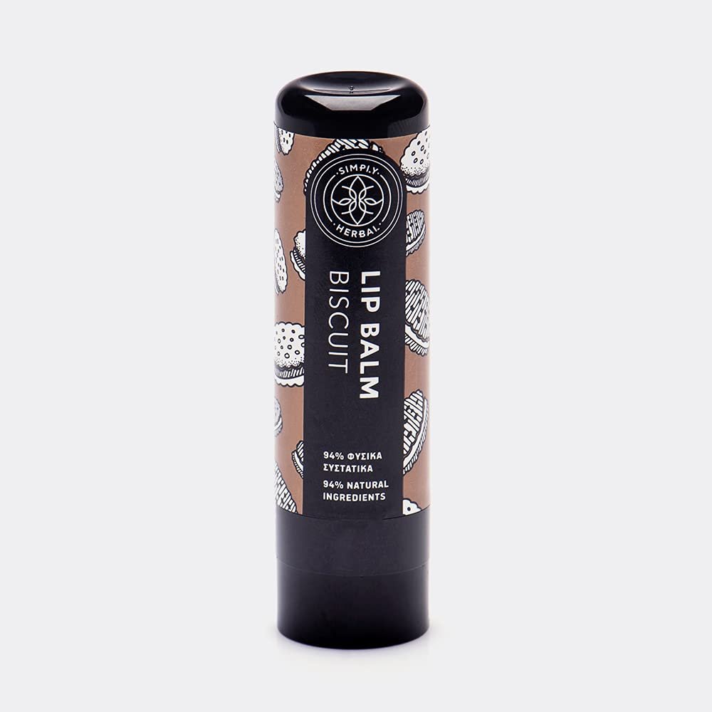 Simply Herbal Lip Balm Biscuit with Herbal Oil and Butter blend (5ml)