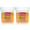 De La Cruz 10% Sulfur Ointment - Cystic Acne Treatment for Face and Body - Daily 10 Min Spot Treatment Mask Safe and Effective Game Changing Hormonal Acne Treatment that Clears Up Pimples 2.6oz 2 Pack view 1