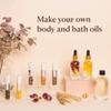 DIY Body Oil Set for Hair, Body & Bath | Includes Almond Oil, Cedar Wood, Orange Peel, Lavender | Gift Idea for Women | Anniversary & Birthday Gift for Her view 2