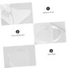 Beaupretty 2pcs Transparent Makeup Mixing Palette for Foundation and Eyeshadow Ergonomic Handheld Design for Easy Use for Makeup Artists and Home Users view 4