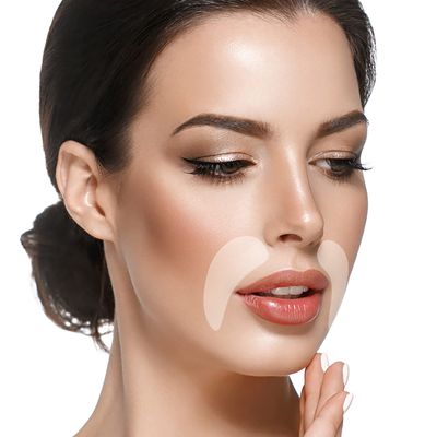 BLUMBODY Smile Line Patches  Face Wrinkle Patches for Fine Lines Around Mouth, between Eyes  Non-Silicone Anti-Wrinkle Facial Tape  Comfortable Overnight Use (90-Day Supply)