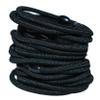 Hair Rubber Black Rubber Band Ponytail Holders for Women Pack of 12 view 2