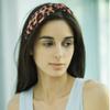 KICOSY 2PCS Headbands for Women Leopard Headband Knotted Headband for Girls Fashion Wide Headband Non Slip Hairband Elastic Hair Accessories(Black, Leopard) view 2