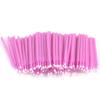 Disposable Micro Applicator Micro Brush for Makeup, Eyelash Extension, Lash and Mascara Application for Personal Care (100 Count (Pack of 1), Pink (M)) view 1