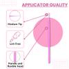 Disposable Micro Applicator Micro Brush for Makeup, Eyelash Extension, Lash and Mascara Application for Personal Care (100 Count (Pack of 1), Pink (M)) view 4