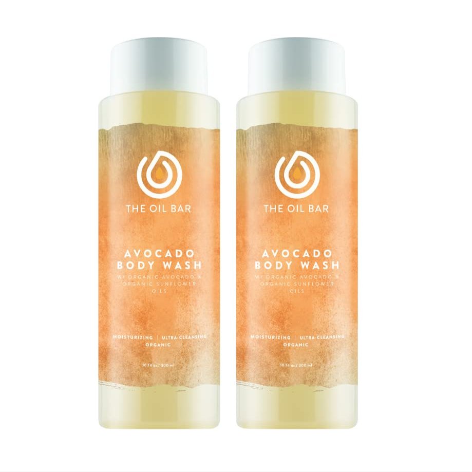 Bamboo Type W Scented Avocado Body Wash 2 x 10 oz Bottles