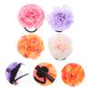 Wedding Hair Clip 4Pcs Artificial Hair Clips Carnation Hairpin Floral Hair Barrette Hair Accessories Valentines Day for Bridal Wedding Costume 4 Colors Bride Hair Clip view 3