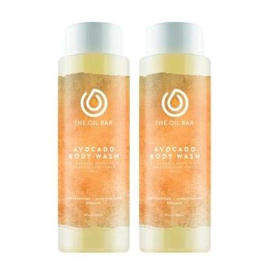 Apple Fantasy Scented Avocado Body Wash 2 x 10 oz Bottles