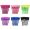300Pcs Disposable Eyelash Mascara Brushes for Eye Lashes Extension Eyebrow and Makeup for Eye Lash Extension, Eyebrow and Makeup Crystal 6 Colors(Colorful) view 1
