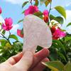 Shubhanjali Rose Quartz Gua sha,Rose Quartz Gua Sha Facial Lifting Tool,Gua Sha SPA Massage,Gua Sha face massage tool,Gua Sha SPA Face,Gua Sha Scraping Massage Guasha Board Tool For Face (Pack of 1) view 4
