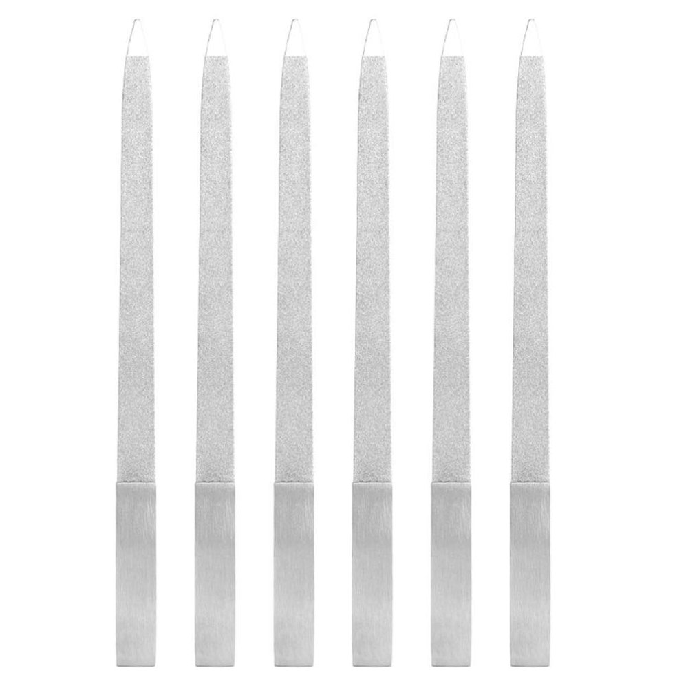 6pcs Nail Art Tool Nail Files Tool Nail Sanding Finger Nail Files