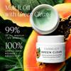 Farmacy Makeup Remover Cleansing Balm - Green Clean Waterproof Makeup Remover + Oil Based Cleanser - Gentle Exfoliating Double Cleanser - Melts From Balm to Milky Lather (12ml) view 2